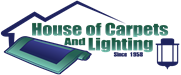 House of Carpets and Lighting Logo
