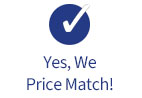Yes, We Price Match!
